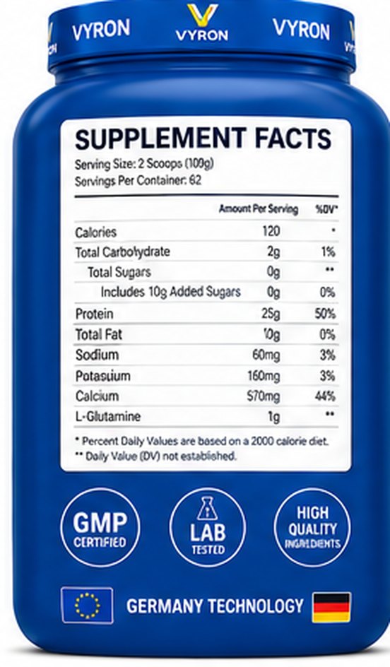 VYRON Egg Protein — Back